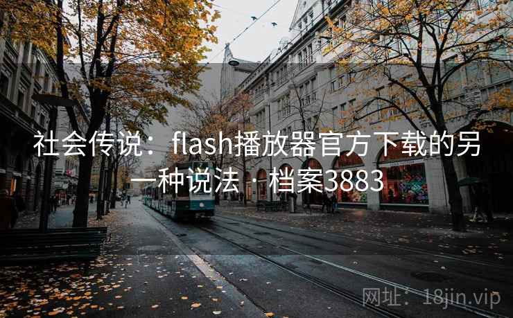 社会传说：flash播放器官方下载的另一种说法 · 档案3883
