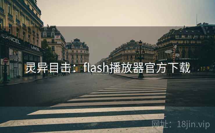 灵异目击：flash播放器官方下载