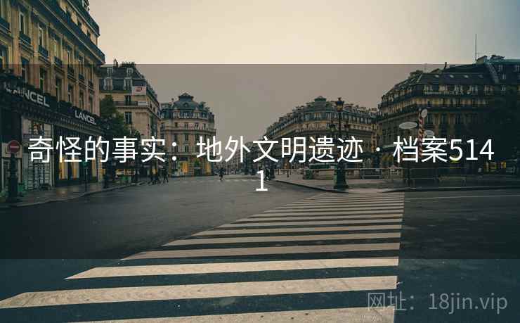 奇怪的事实：地外文明遗迹 · 档案5141