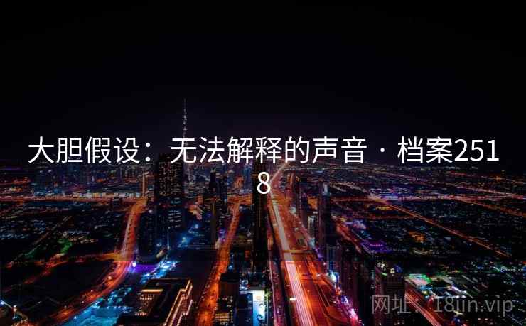 大胆假设：无法解释的声音 · 档案2518